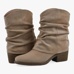 New White Mountain Alden Slouchy Western Booties Sz 9